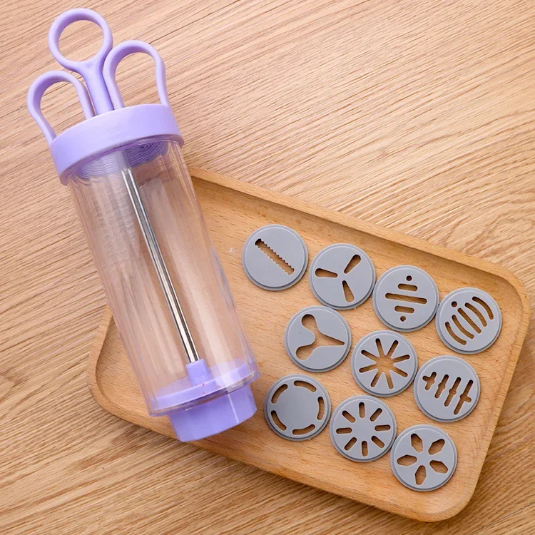 DIY Manual Cookie Press Maker  - Churros Maker Gun recensie en prijs