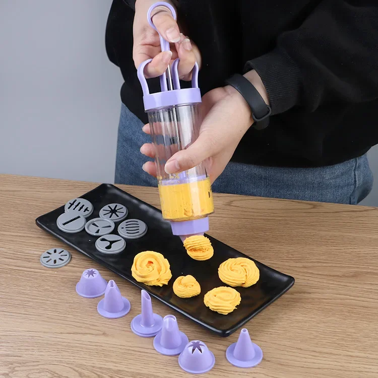 DIY Manual Cookie Press Maker  - Churros Maker Gun recensie en prijs