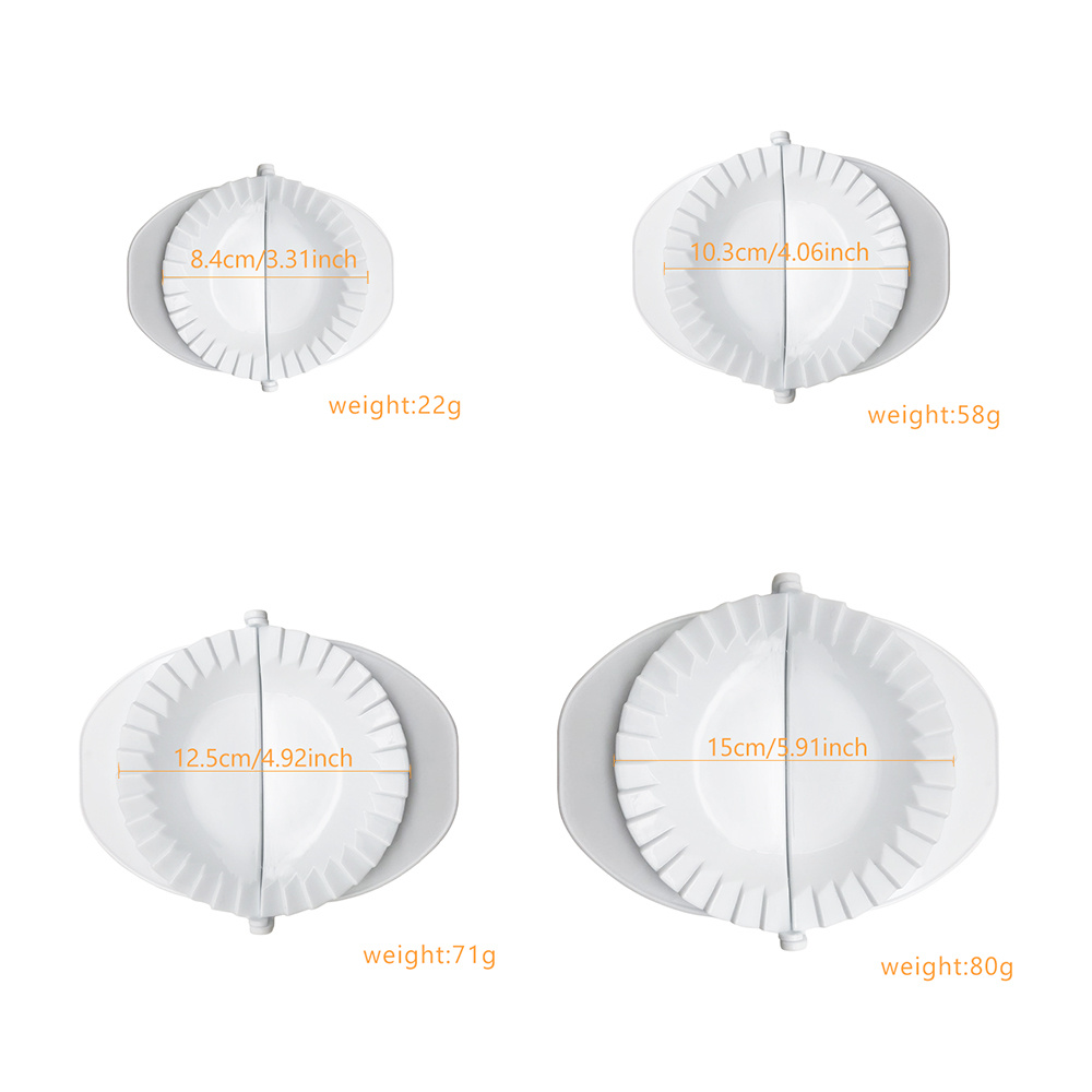4 Size Dumpling Mold DIY Press - Dumpling Press Set recensie en prijs