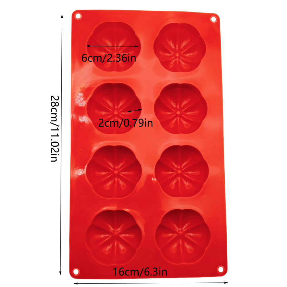 New Arrival 8 Hole 6 Petal Sha - Donut Mold Silicone recensie en prijs