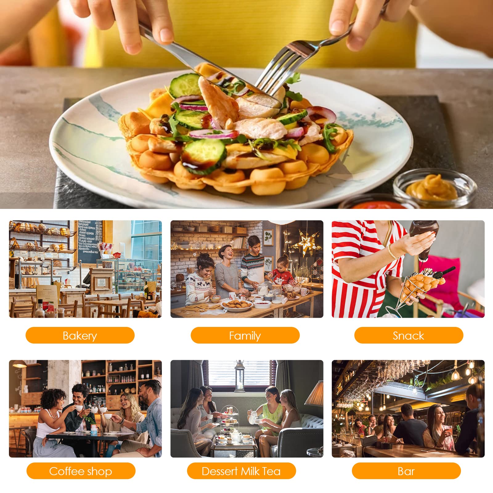 New Household Electric Non-Sti - Waffle Cone Maker recensie en prijs