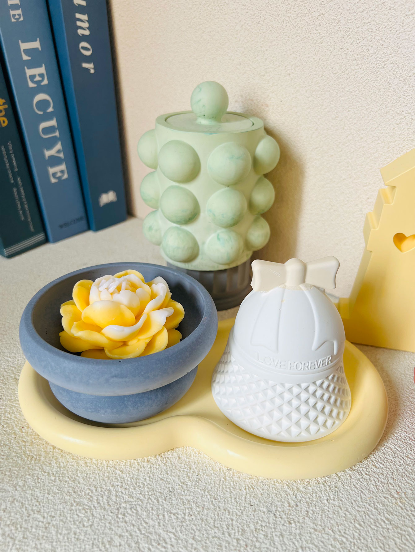 Bubble Jar Candle Vessel Concr - Donut Mold Silicone recensie en prijs