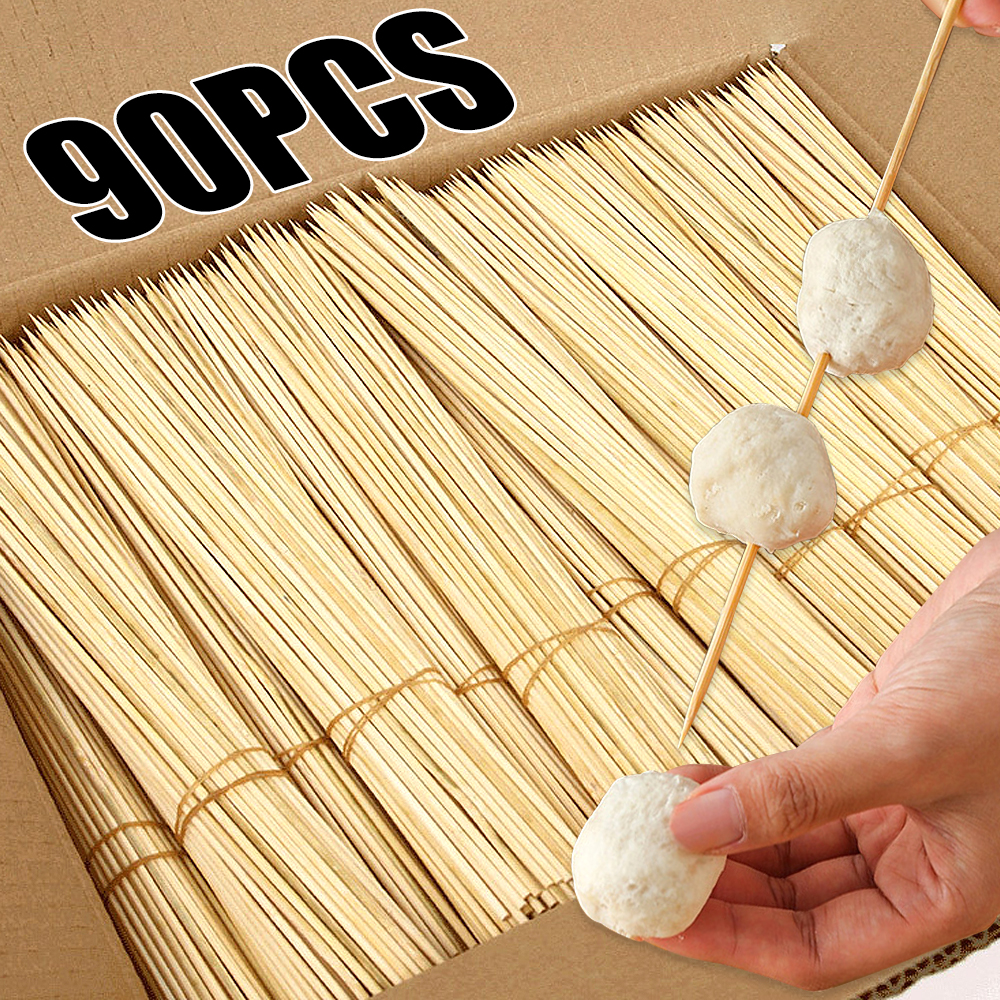 90pcs Bamboo Stick Food Grade  - Corn Dog Stick recensie en prijs