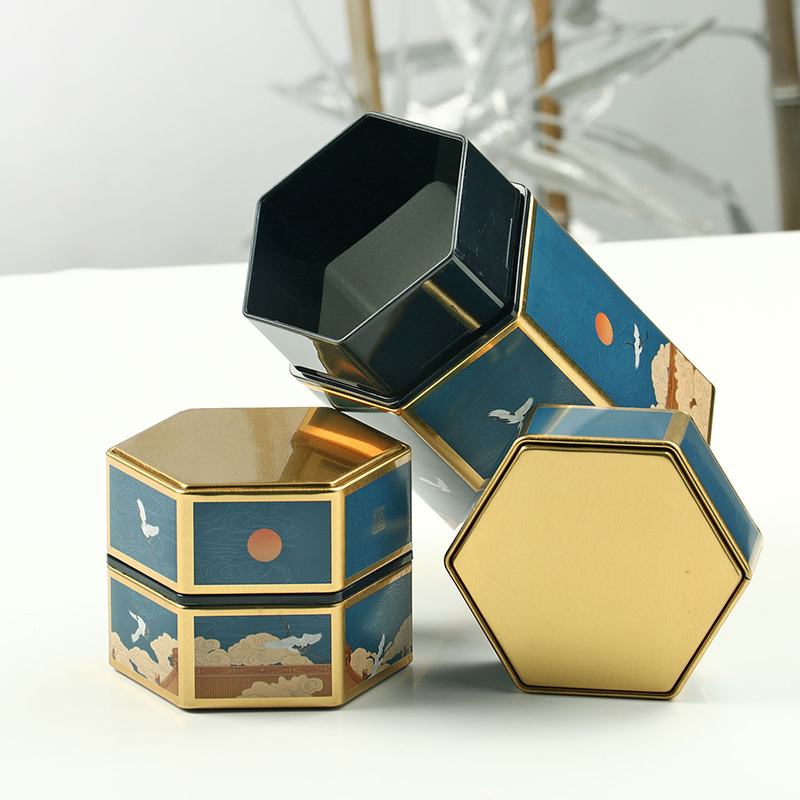 Creative Hexagonal Teapot Tin  - Cast Iron Corn recensie en prijs