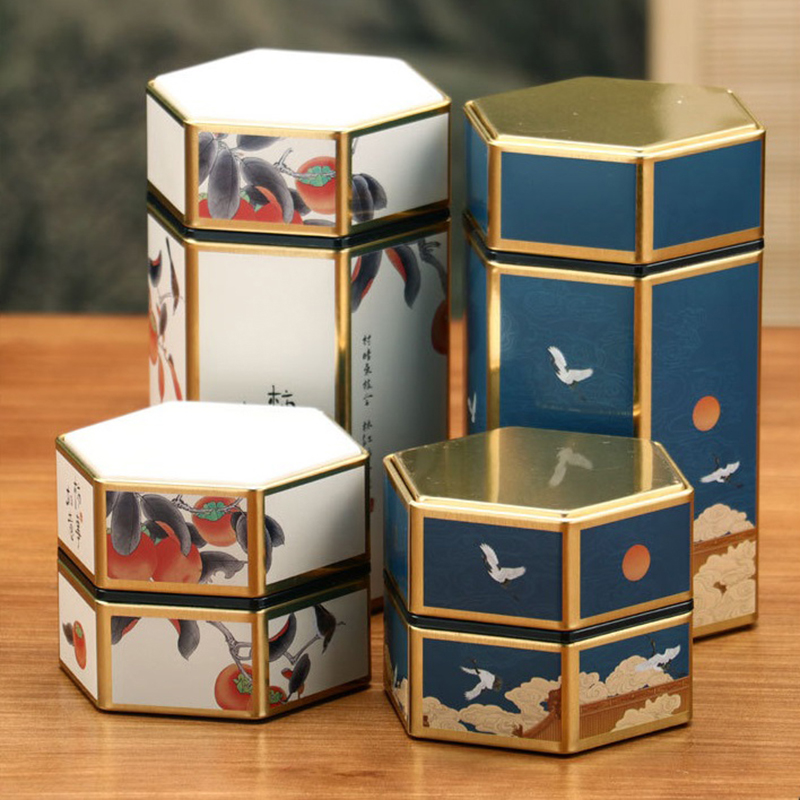 Creative Hexagonal Teapot Tin  - Cast Iron Corn recensie en prijs