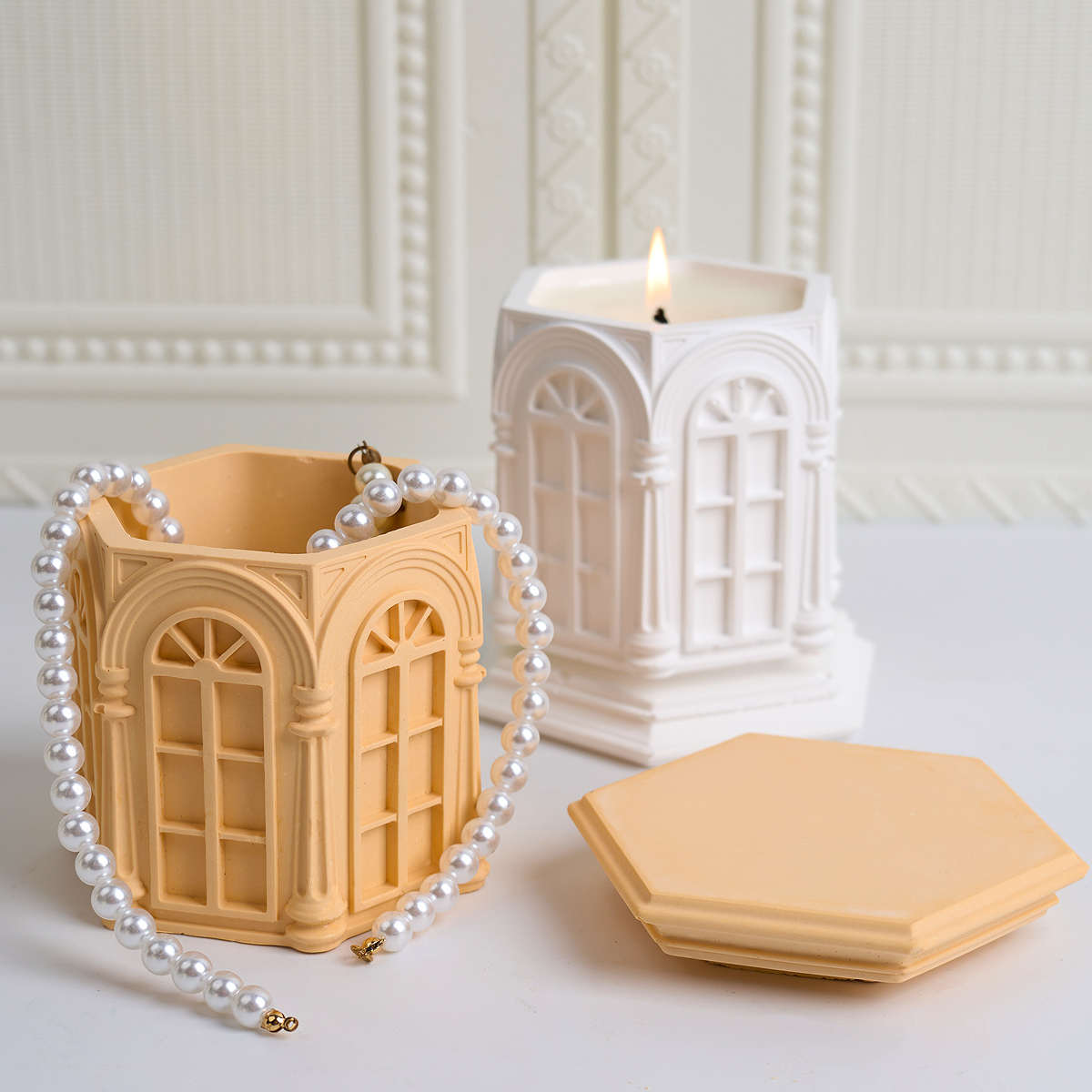 DIY Vintage Candle Jar Contain - Potsticker Mold recensie en prijs