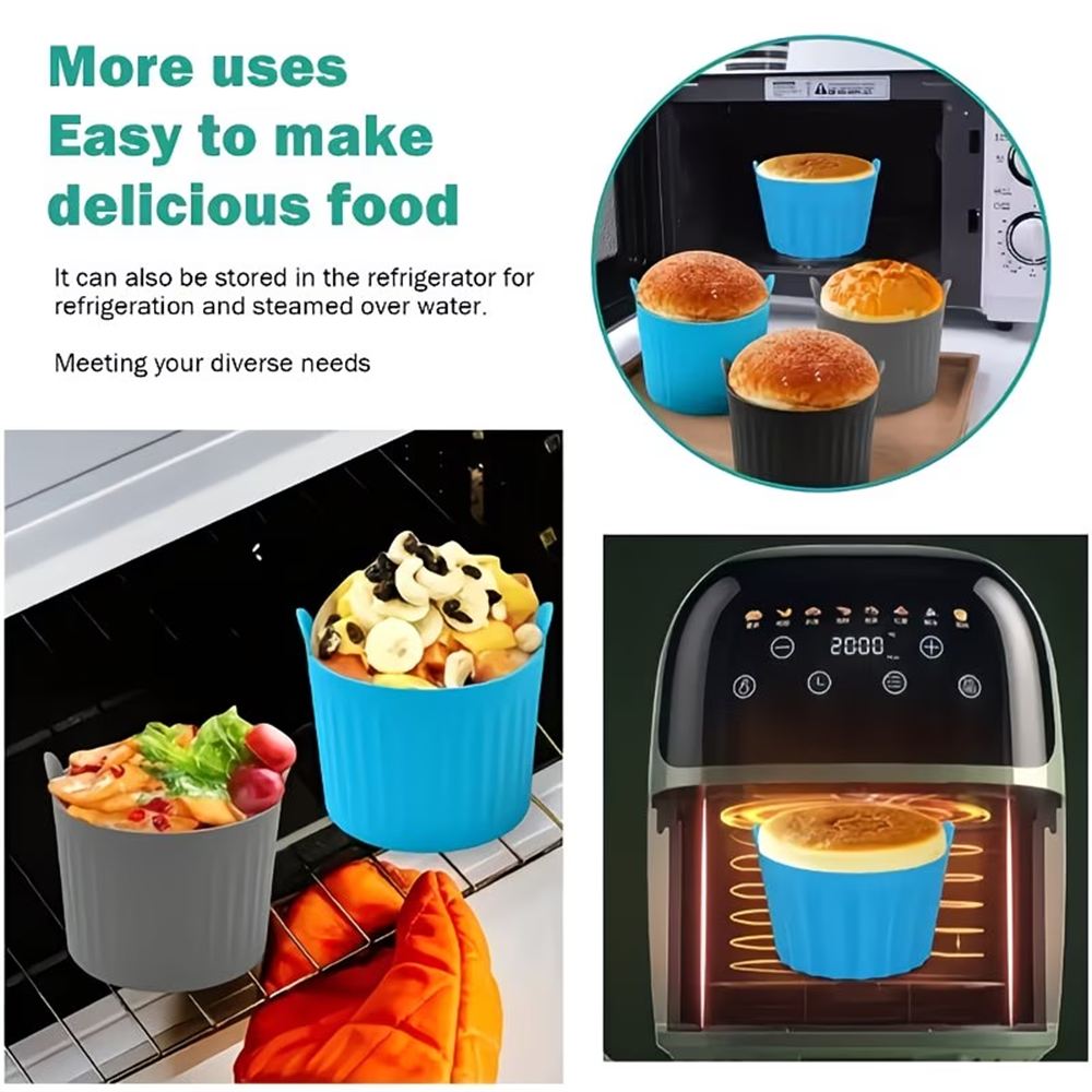 New air fryer baking cup silic - Egg Waffle Pan recensie en prijs