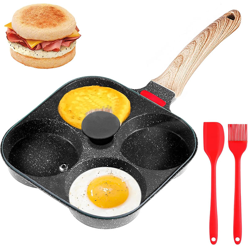 Deepened Egg Frying Pan with L - Mini Pancake Griddle recensie en prijs