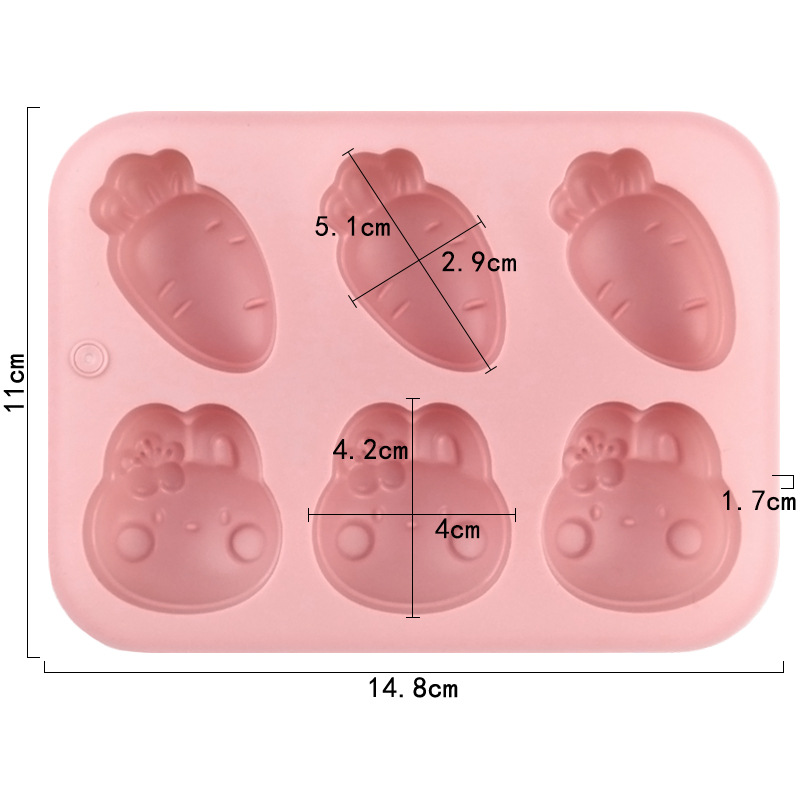 Cartoon Silicone Mold Rabbit C - Bunny Cake Mold recensie en prijs