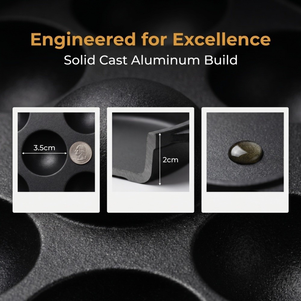 Cast Aluminum Takoyaki Grill P - Takoyaki Grill Plate recensie en prijs