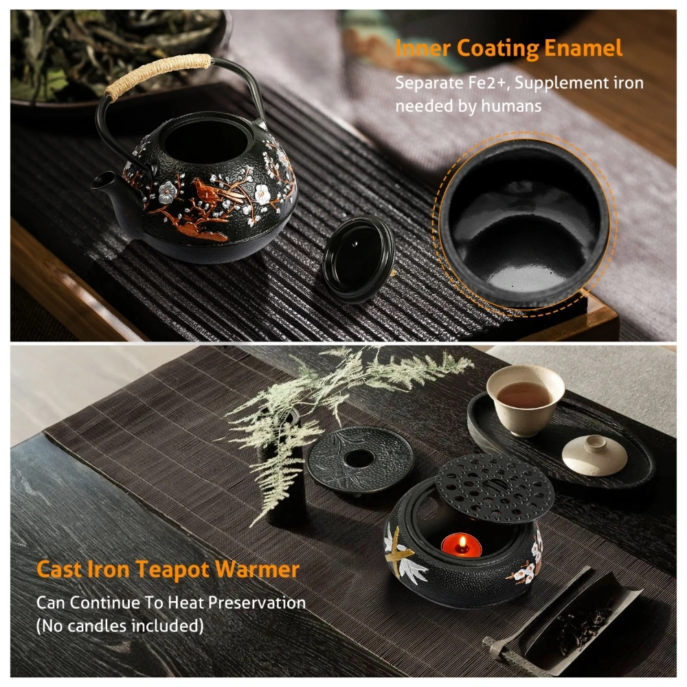 Cast Iron Teapot Set with Alco - Cast Iron Corn recensie en prijs