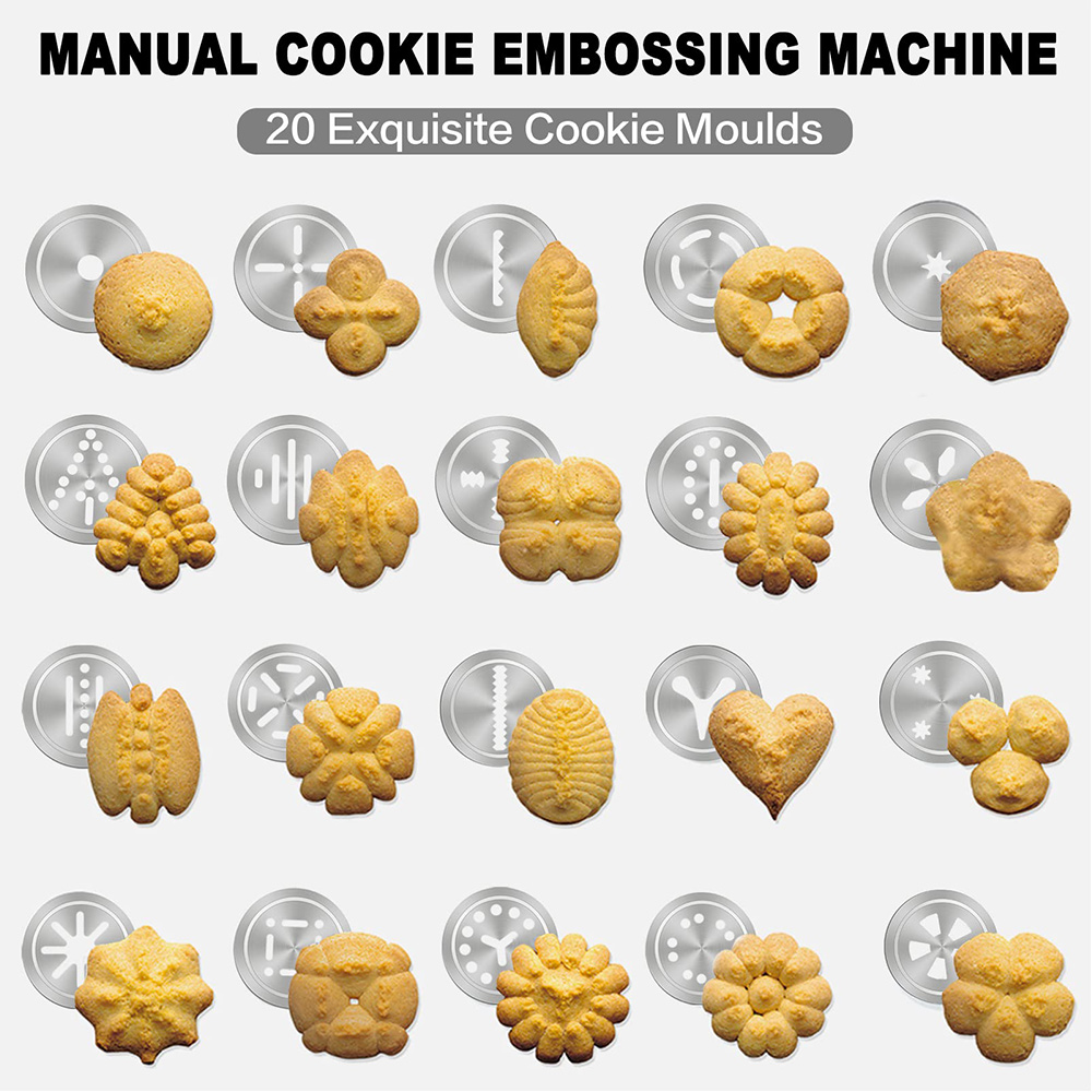 10/20pcs Aluminum Cookie Maker - Churros Maker Gun recensie en prijs