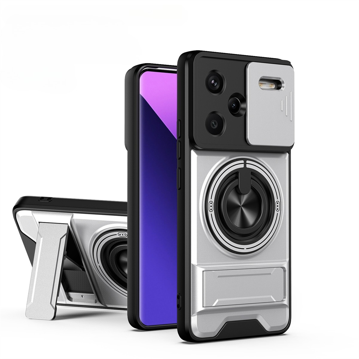 Lens Slide Camera Phone Case f - Taco Stand Holder recensie en prijs