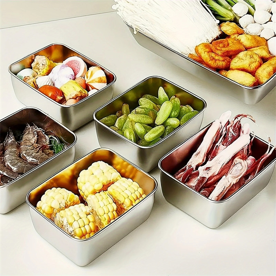 1/3/5pcs Stainless Steel Food  - Dim Sum Basket recensie en prijs