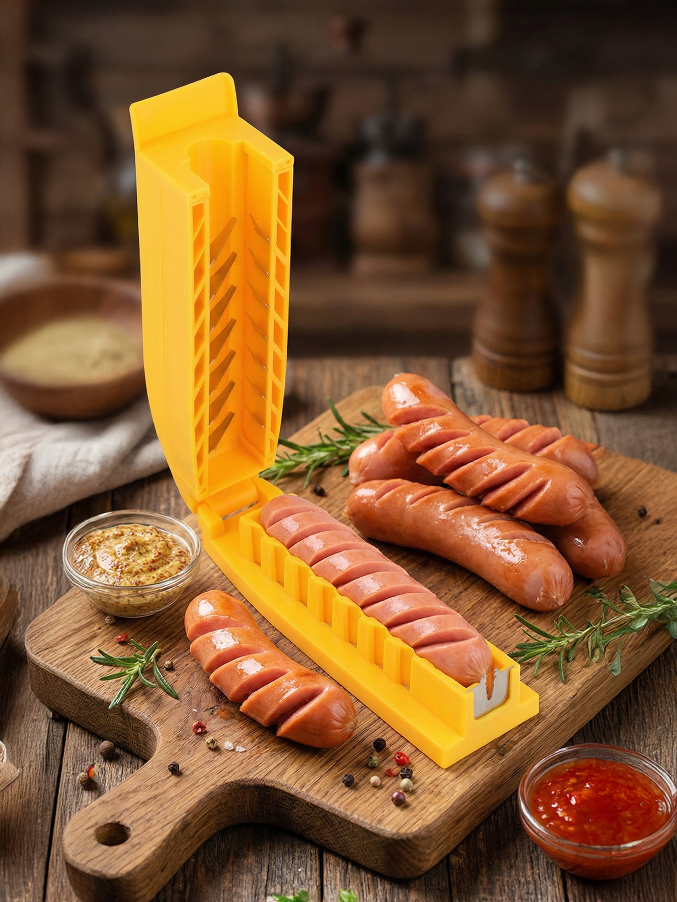 Manual Sausage Slicing Tool Re - Hot Dog Press recensie en prijs