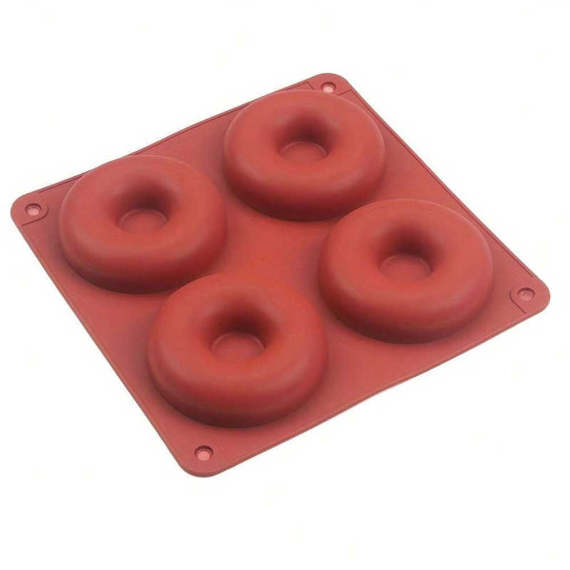 1PC 4 Holes Donut Silicone Mol - Donut Mold Silicone recensie en prijs
