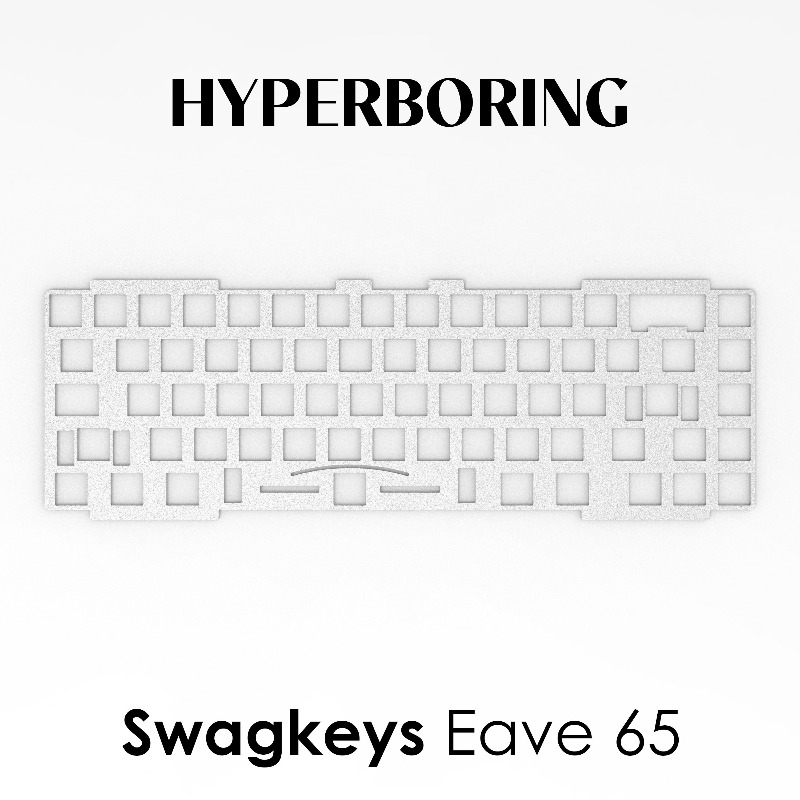 Swagkeys Eave65 Keyboard Posit - Crepe Pan Carbon recensie en prijs