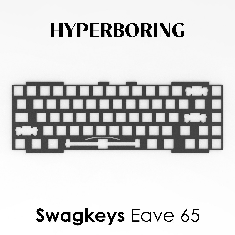 Swagkeys Eave65 Keyboard Posit - Crepe Pan Carbon recensie en prijs
