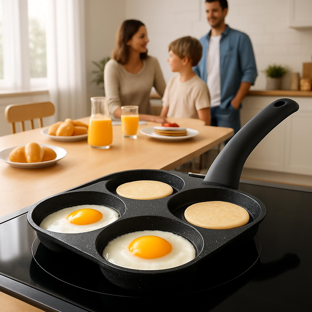 Egg Frying Pan Nonstick Pancak - Mini Pancake Griddle recensie en prijs