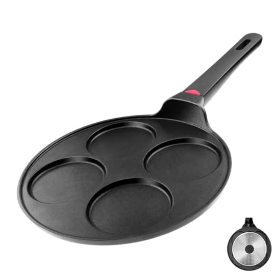 Pancake Pan Nonstick-Suitable  - Mini Pancake Griddle recensie en prijs